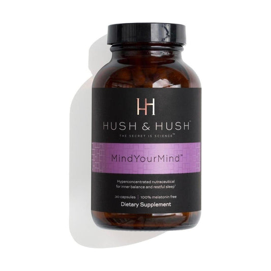 Calm Mind Supplement - 30 Capsules Natural Sleep Aid - Mycosmeticslondon