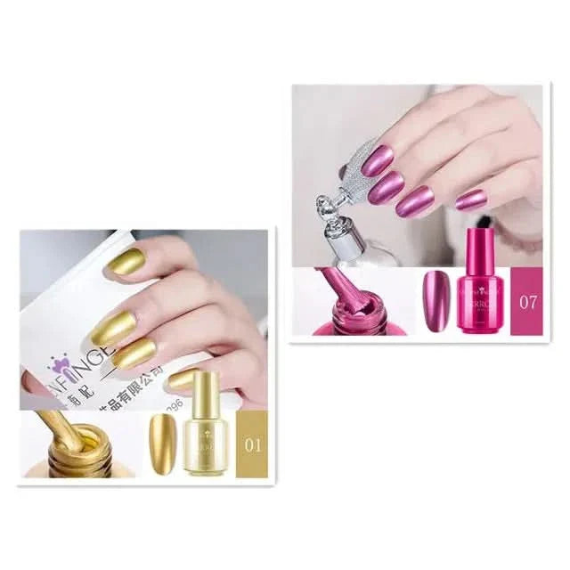 Shiny Metallic Nail Varnish 8ml