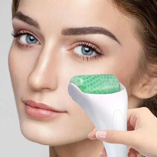 Cooling Facial Massage Roller for Smoother Skin - Mycosmeticslondon
