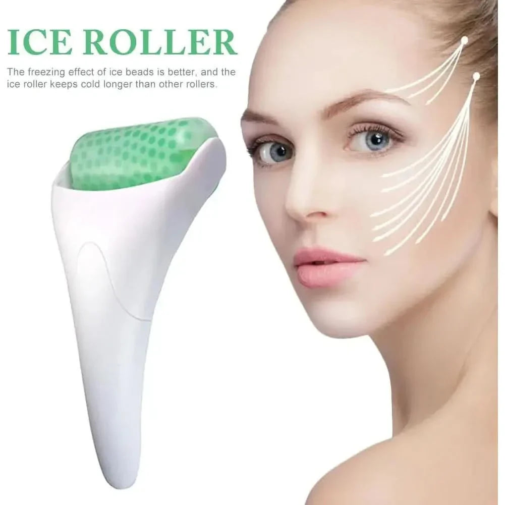 Cooling Facial Massage Roller for Smoother Skin