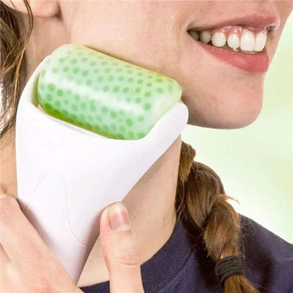 Cooling Facial Massage Roller for Smoother Skin