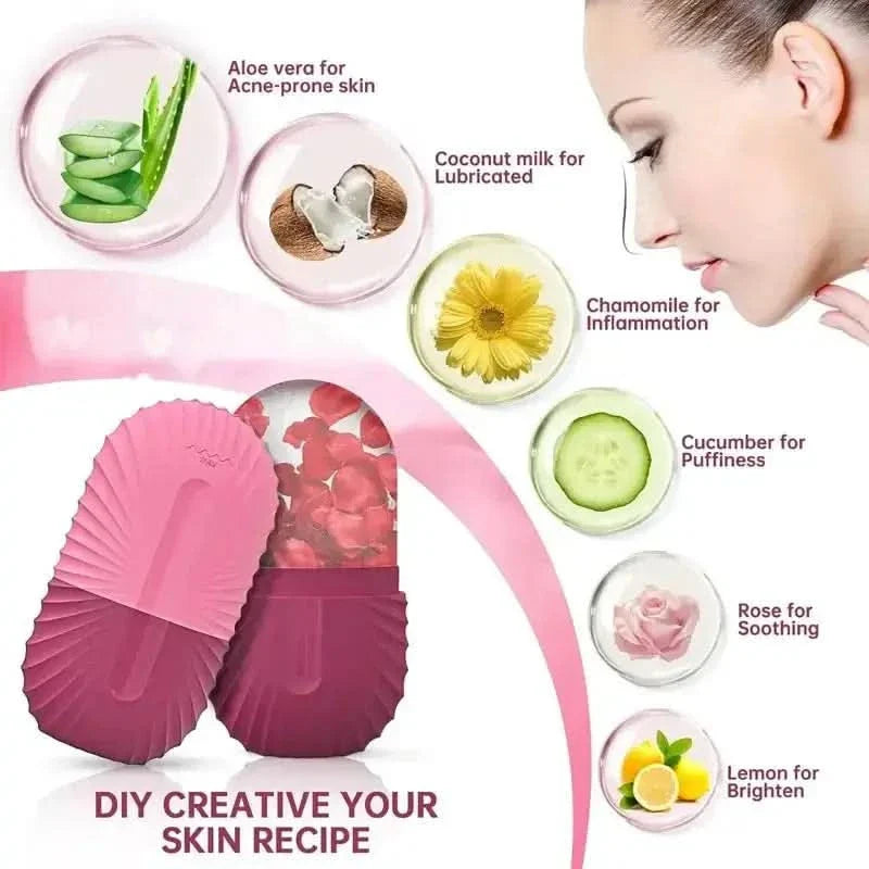 Cooling Facial Roller for Glowing Skin