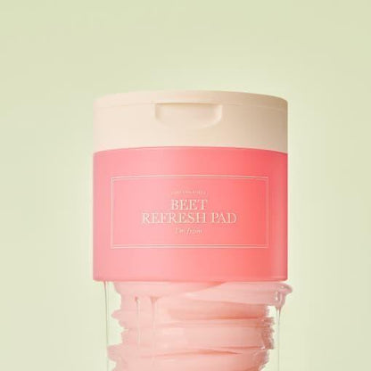 Natural Beet Hydrating Face Pads - Mycosmeticslondon