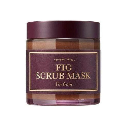Natural Fig Face Mask - Exfoliating Skin Smoother - Mycosmeticslondon
