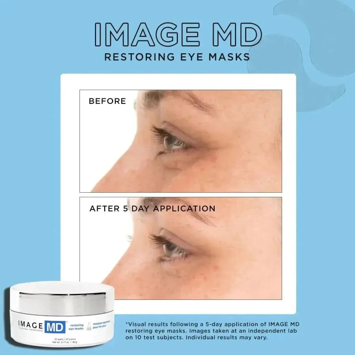 Rejuvenating Eye Masks - 22 Pack | Moisturizing Anti-Aging Patches