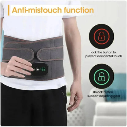 Heated Back Massager Belt for Pain Relief