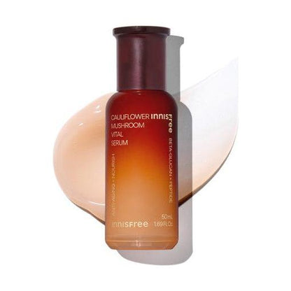 Innisfree Mushroom Serum, Anti Aging Hydrating Face Oil - Mycosmeticslondon