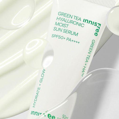 Natural Green Tea Hydrating Sun Serum SPF50