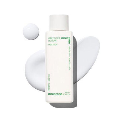 Innisfree Green Tea Moisturizer for Men - Refreshing Oil Control - Mycosmeticslondon