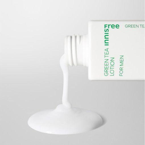 Innisfree Green Tea Moisturizer for Men - Refreshing Oil Control