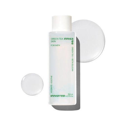 Natural Green Tea Face Toner for Men 150ml - Mycosmeticslondon