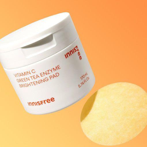Natural Green Tea Face Pads for Brightening Skin