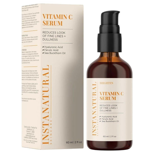 Natural Vitamin C Anti Aging Face Serum 60ml - Mycosmeticslondon