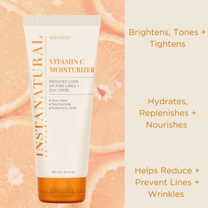 Natural Vitamin C Face Cream - 100ml | Hydrate & Glow