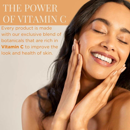 Natural Vitamin C Face Cream & Exfoliating Scrub Set