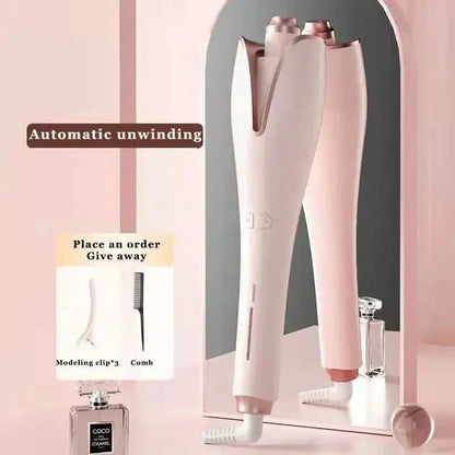 Easy to Use Digital Curling Iron with 4 Heat Settings