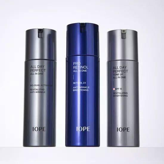 Anti Aging Men's Skincare Set with Cleanser