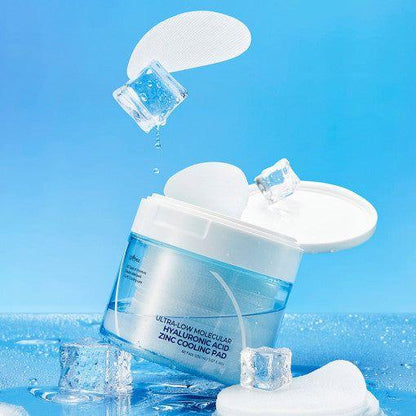 Cooling Hyaluronic Acid Face Pads 60 Pack