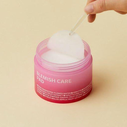 Gentle Exfoliating Facial Pads with Arbutin & Rose