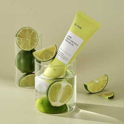 Natural Lime Exfoliating Gel for Soft Skin