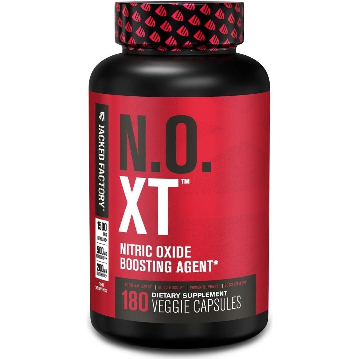 Strong Nitric Oxide Booster for Men 180 Capsules - Mycosmeticslondon