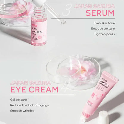 Natural Japanese Skin Care Kit - 6 Piece Glow Set