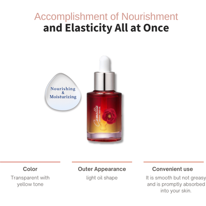 Natural Camellia Oil 30ml - 95% Pure for Glowing Skin
