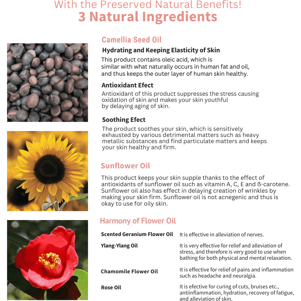 Natural Camellia Oil 30ml - 95% Pure for Glowing Skin