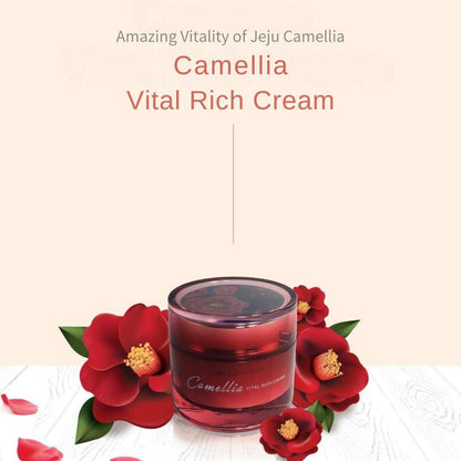Moisturizing Jeju Camellia Intensive Hydrating Cream 50ml