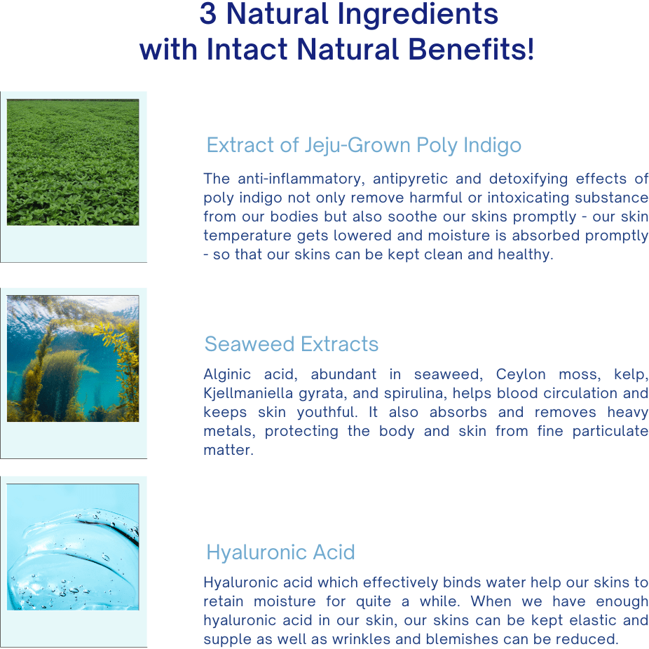 Calming Blue Gel Moisturizer Cream 80g
