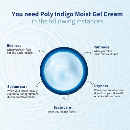 Calming Blue Gel Moisturizer Cream 80g