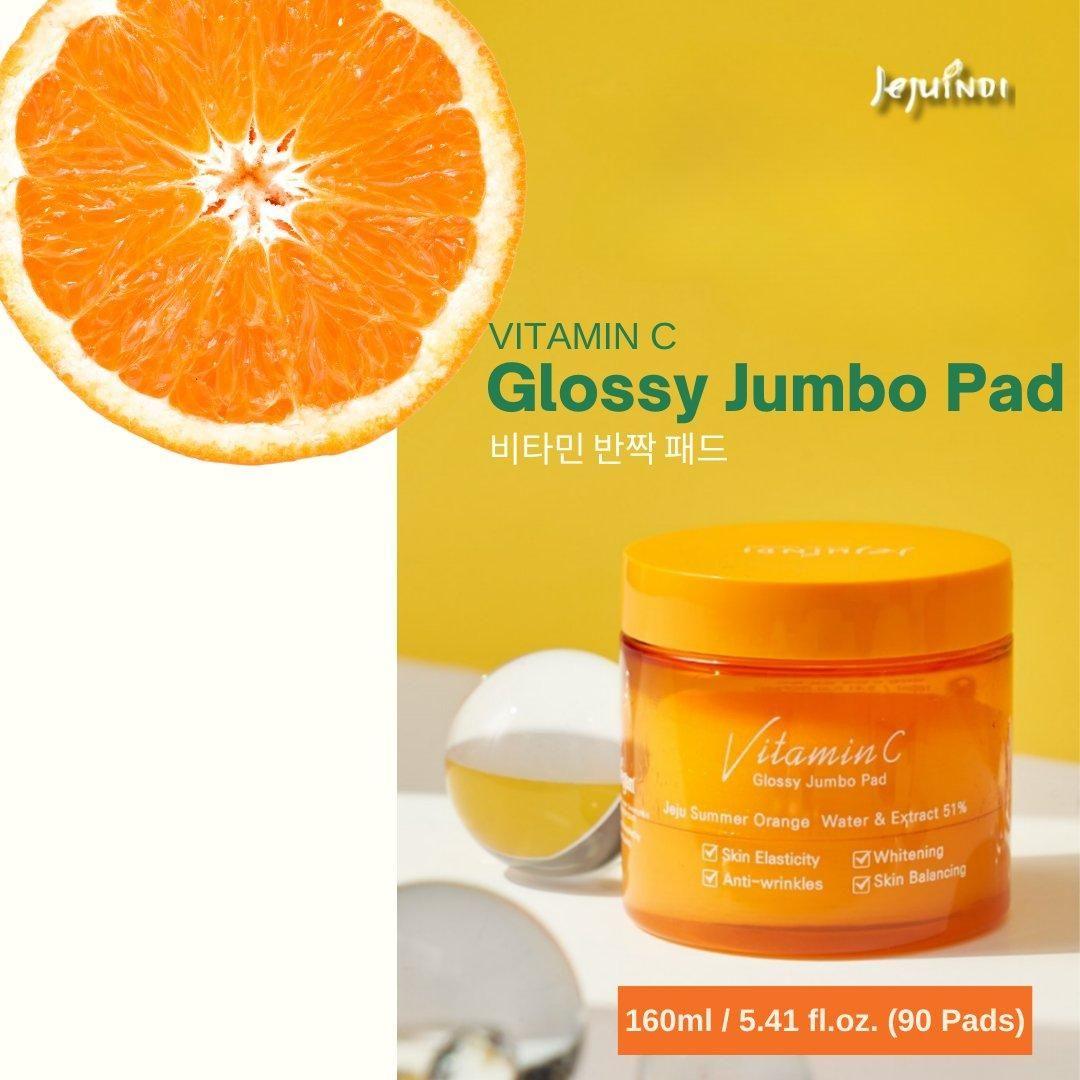 Natural Brightening Facial Toner Pads - 160ml