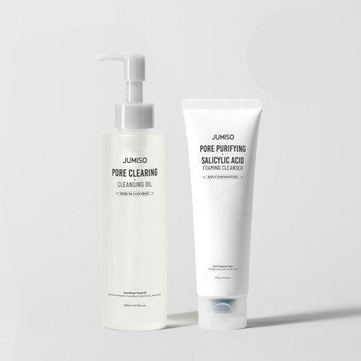 Gentle Daily Cleansing Set - Oil Cleanser + Foam Refresher - Mycosmeticslondon