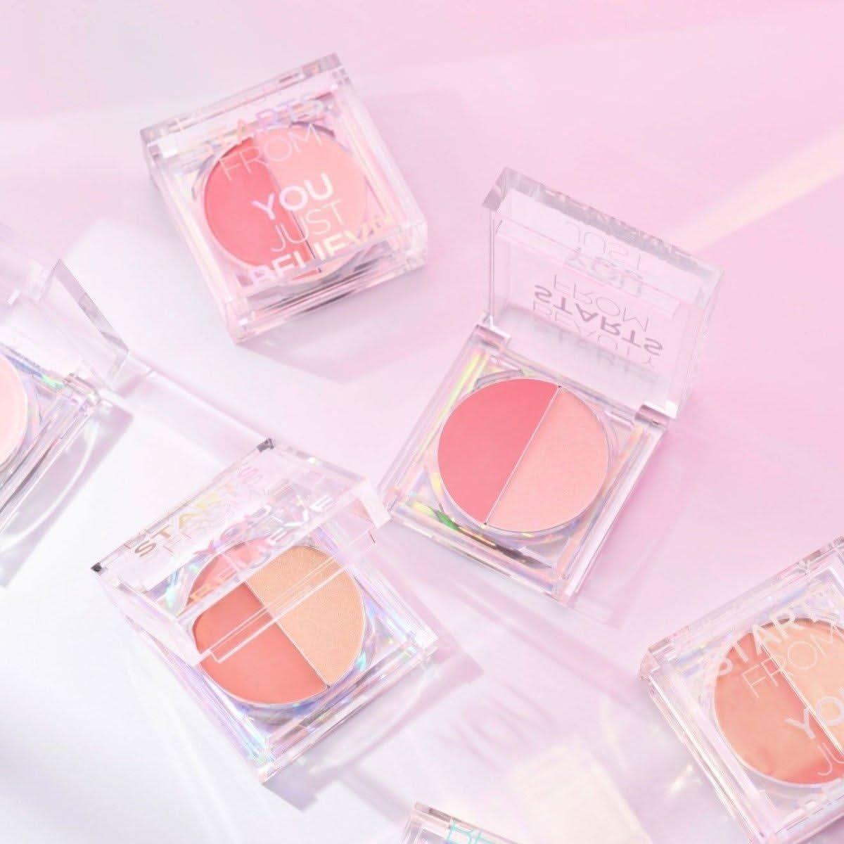 Soft Pink Cream Blush Compact - Mycosmeticslondon