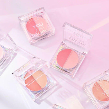 Soft Pink Cream Blush Compact - Mycosmeticslondon