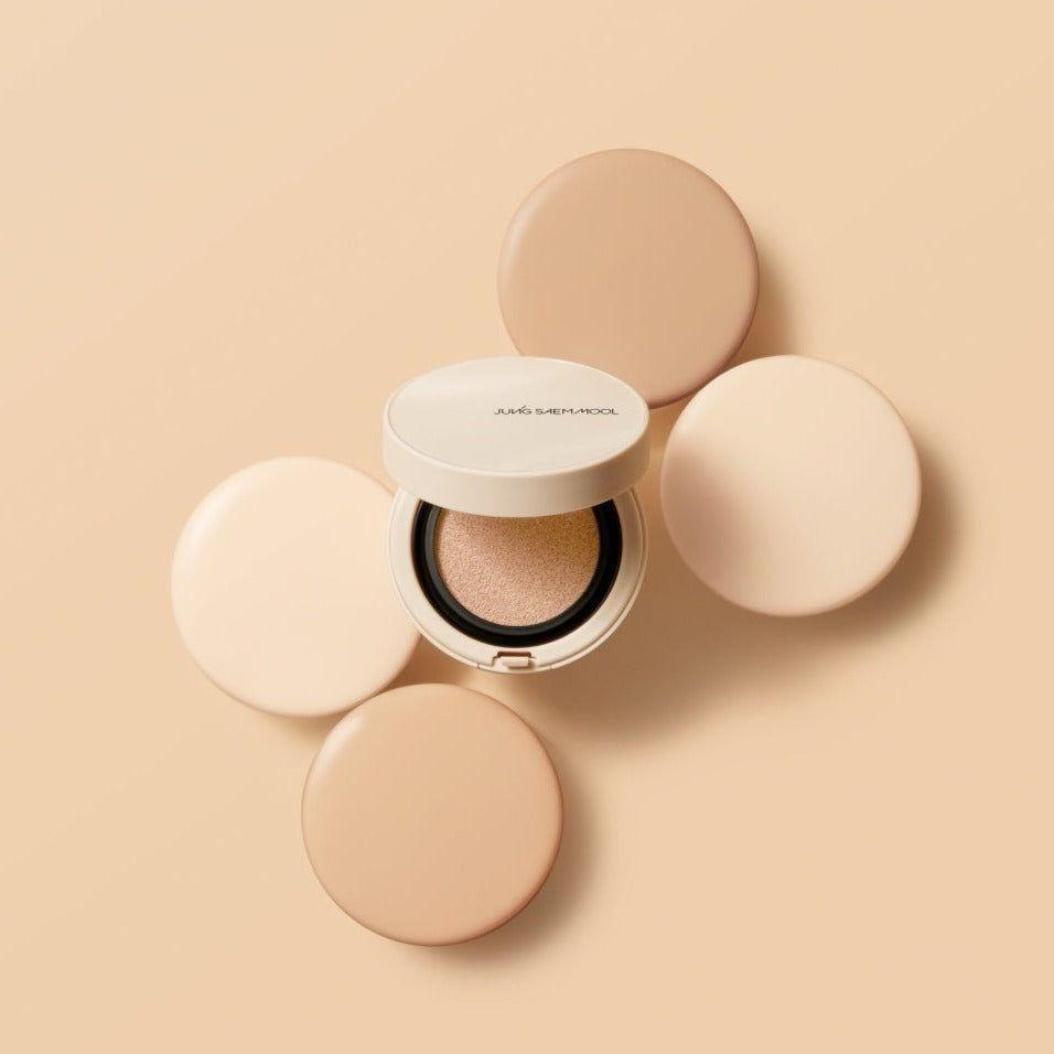 Natural Skin Foundation Cover Cushion SPF 50 Full Coverage