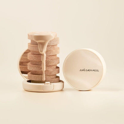 Natural Skin Foundation Cover Cushion SPF 50 Full Coverage