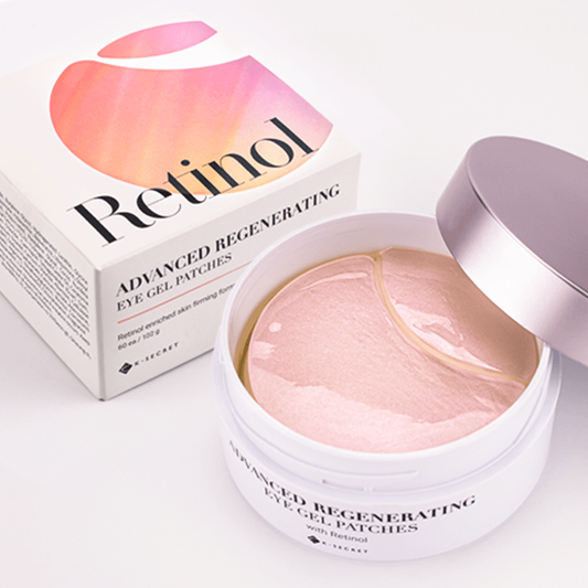 Anti Aging Eye Gel Patches with Retinol - Mycosmeticslondon
