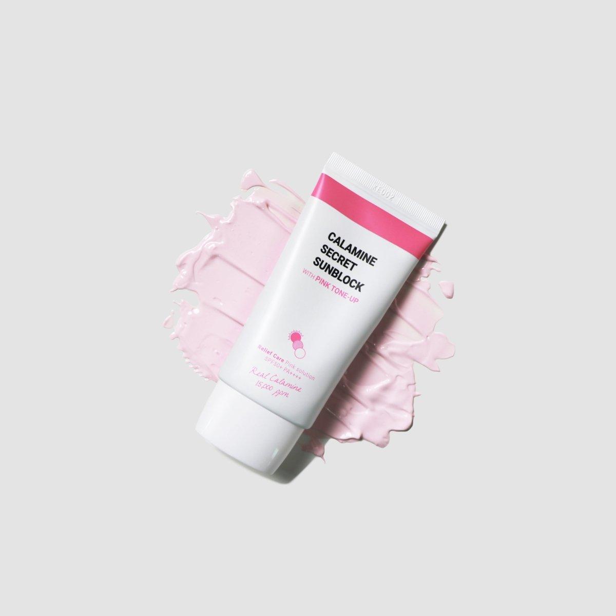 Gentle Calamine Sunscreen with Rosy Glow SPF50+ 50ml