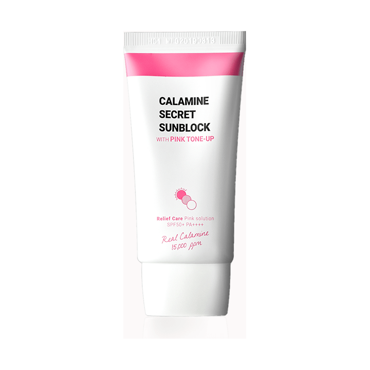 Gentle Calamine Sunscreen with Rosy Glow SPF50+ 50ml