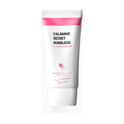 Gentle Calamine Sunscreen with Rosy Glow SPF50+ 50ml