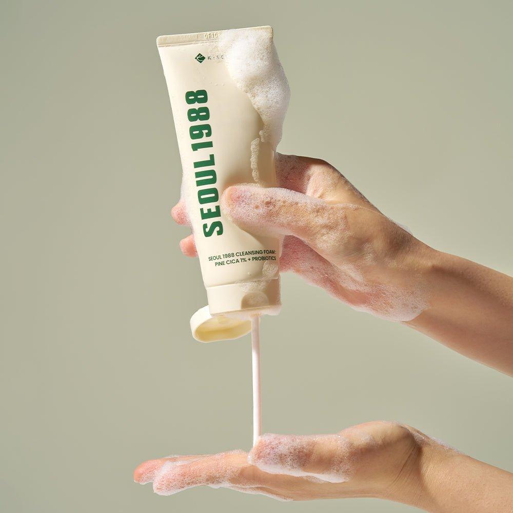 Gentle Pine Foam Cleanser - Soothing Acne Skin Care 150ml