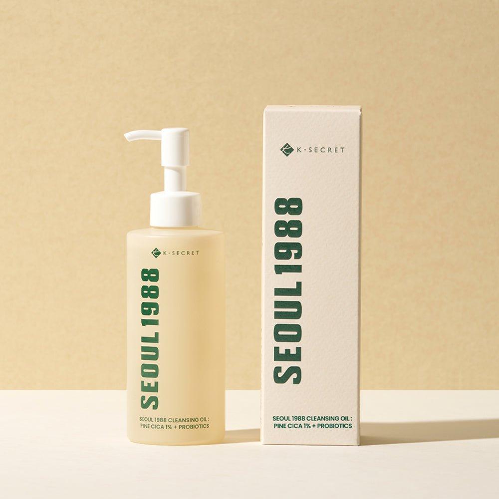 Gentle Face Cleansing Oil: Soothing Pine & Probiotics 200ml - Mycosmeticslondon