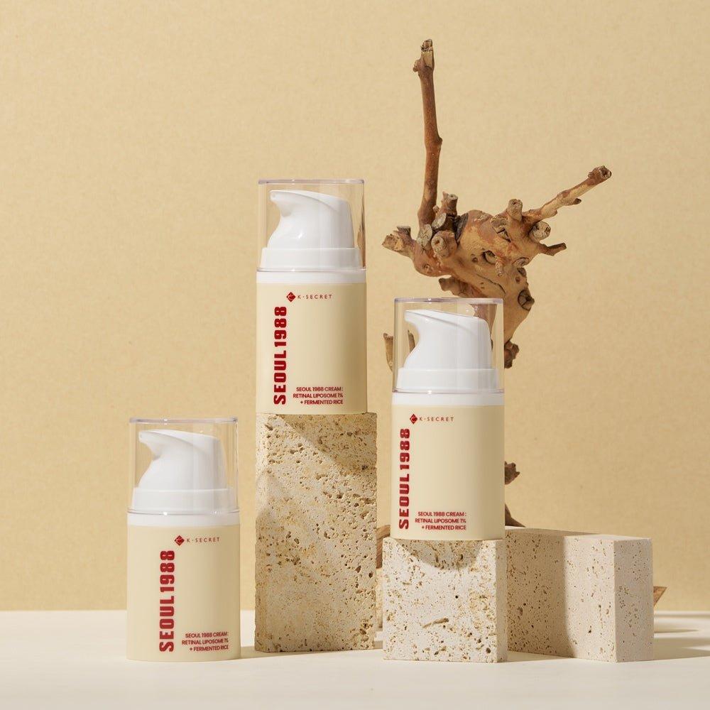 Anti Aging Face Cream with Retinol and Rice Extract