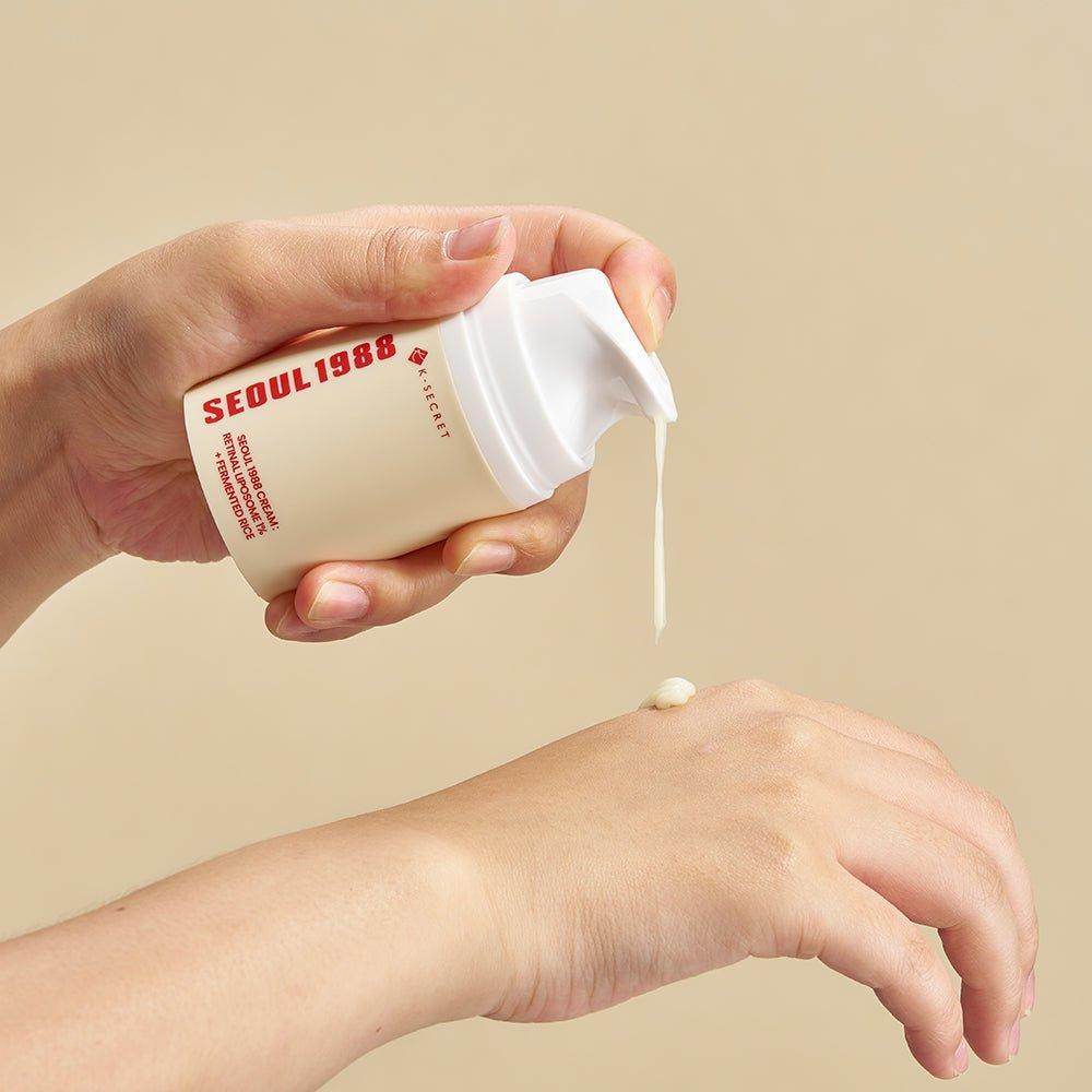 Anti Aging Face Cream with Retinol and Rice Extract