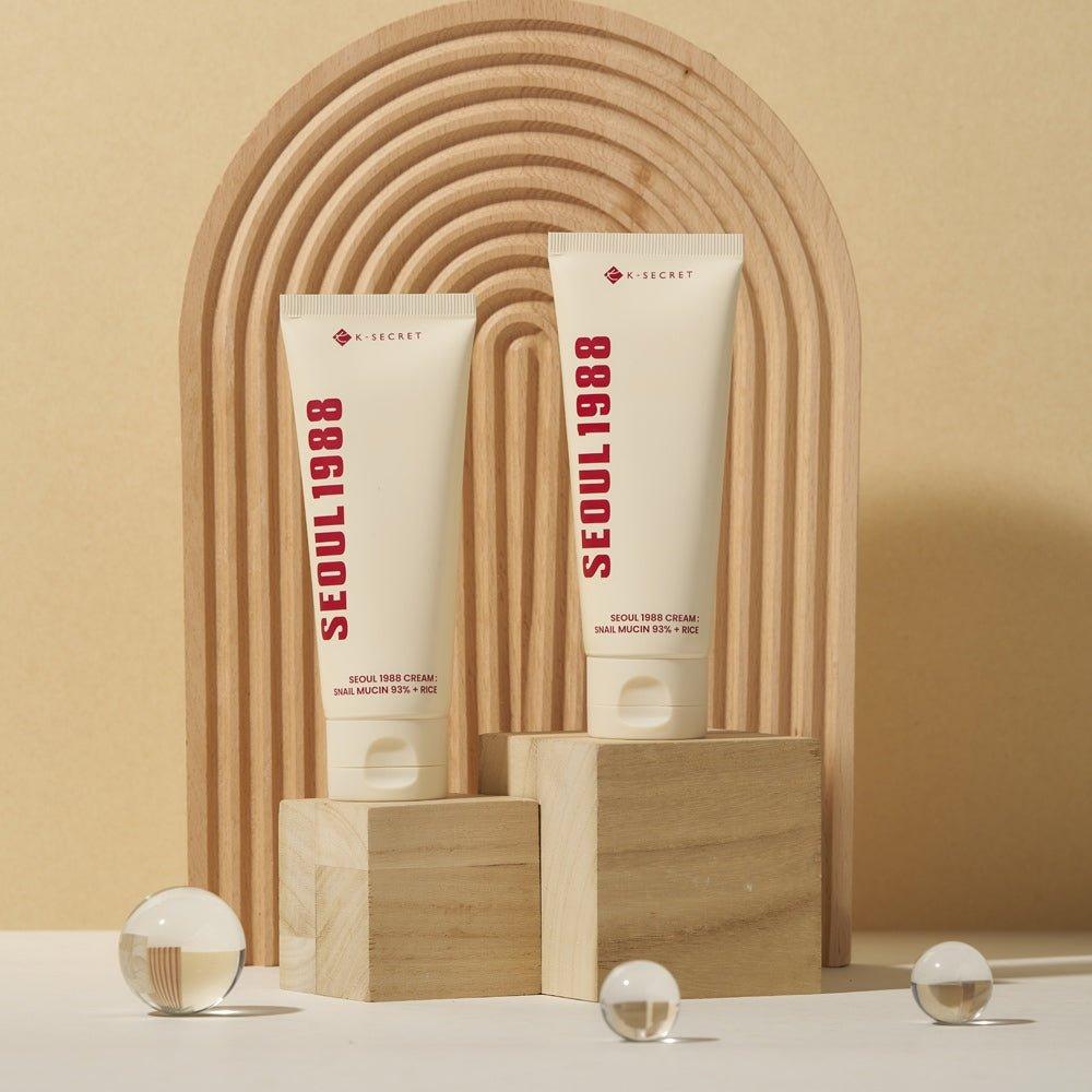 Korean Snail Cream with Rice Extract - 100ml