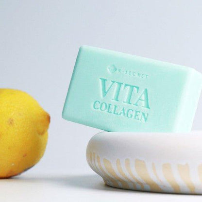 Natural Collagen Brightening Face Soap Bar
