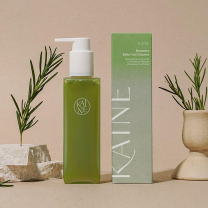 Soothing Rosemary Face Gel Cleanser - Gentle Purifying Wash