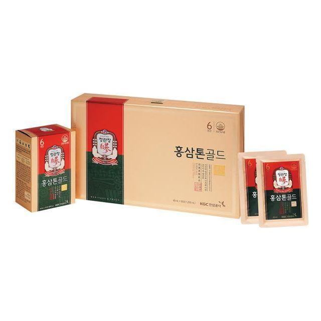 Natural Korean Red Ginseng Energy Supplement Packs - Mycosmeticslondon