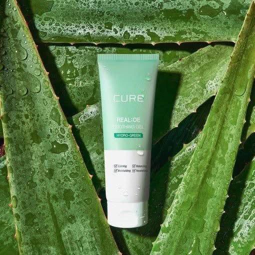 Natural Aloe Vera Calming Gel for Sensitive Skin Relief
